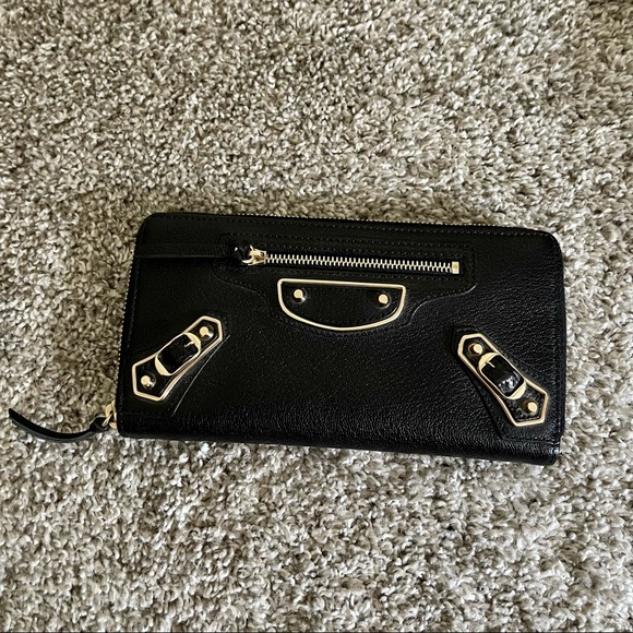 Balenciaga Other Balenciaga Zipper Wallet Black Poshmark